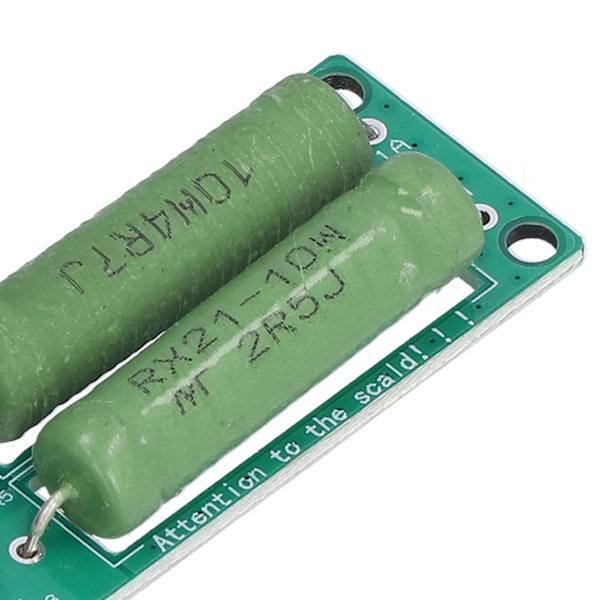 2 st USB-belastningstestare Justerbar Resistor Elektronisk Testmodul 1A 2A 3A Urladdningstillbehör