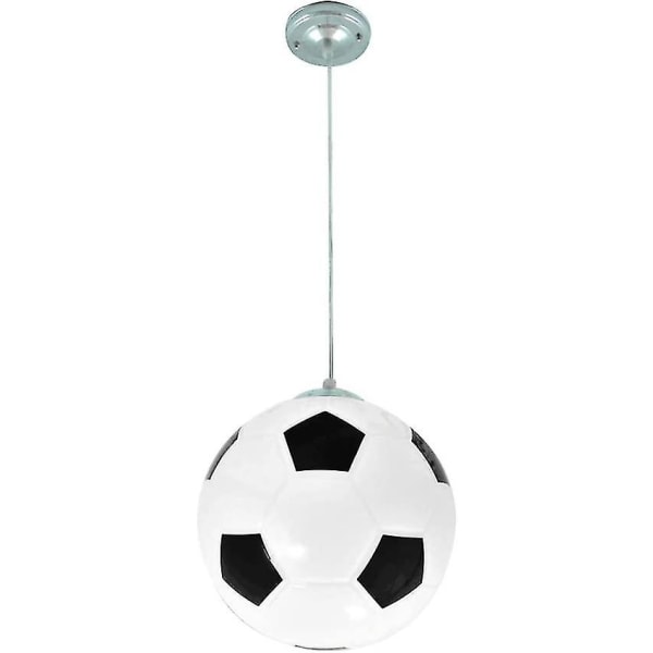 Taklampe for fotball, Kreativ taklampe for fotball Moderne LED-belysning, Lysekrone for barn, Innendørsbelysning, Lampe for soverom i stue, Designet