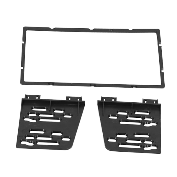2Din 7in Radio Fascia DVD Audio Player Navigation Panel Frame Passar för Fiat Doblo 2002-2017