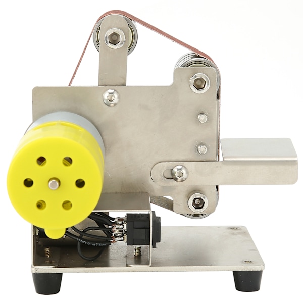 Mini Bandslipmaskin Elektrisk Handhållen DIY Polering Slipning Maskin Slip Verktyg AC110-240VUS Plug 775（100W）