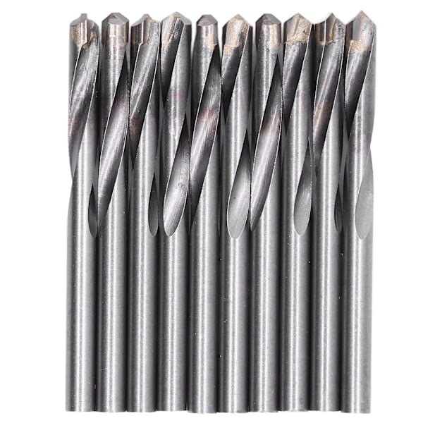 10 st raka skaft spiralbor volframstålsgravyrfräs CNC-fräs 6 mm