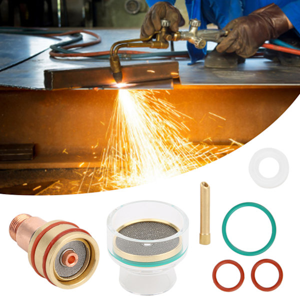 TFM53NCN TIG svejsekit TIG brænder glaskop collet til WP17/WP18/WP263.2mm