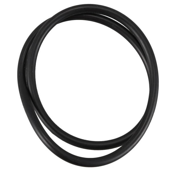 160 mm x 5 mm Industriell Flexibel Gummitätning O-ring -HG Black