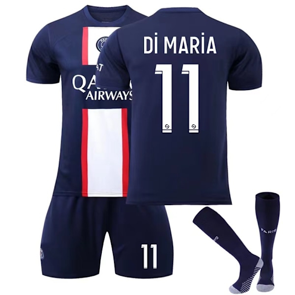 2223 Paris hjem Di MARIA fodbolddragt A XL(180-185cm)