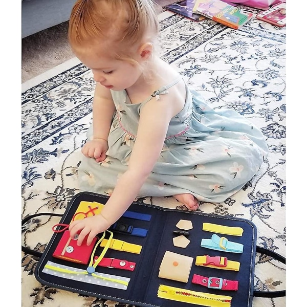 Pædagogisk tavlelegetøj til Heilwiy Kid,sanselegetøj trådlegetøjssnøring til Heilwiy babyer,tidlig uddannelse