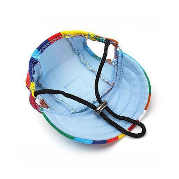 Hund Baseballkeps Utomhus Husdjur Solhatt Sommar Canvas Visir Valp L - Kamouflage Kamouflage