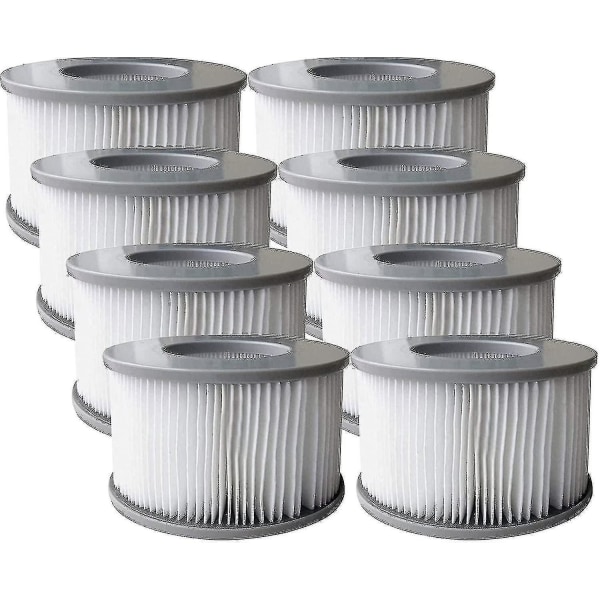 8 x Premium Kvalitetsfilterpatroner til Mspa Hot Tubs & Spa Pools