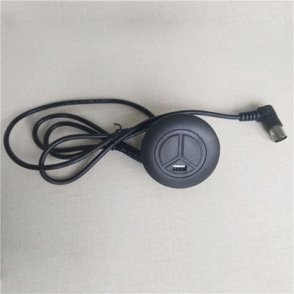 5-nåls elektrisk hvilestol 2-knaps fjernbetjening - USB interface - DE（foldet hoved）
