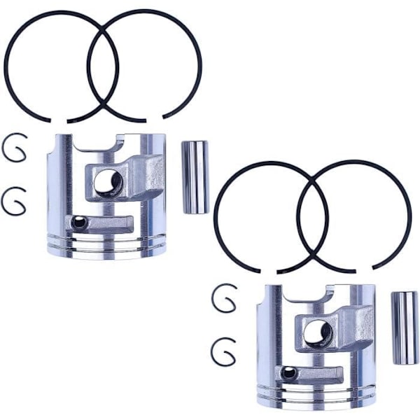 2st kolvringstiftsats 51mm kompatibel med Husqvarna 575 575xp SAF motorsåg Byt ut 537 25 47-02