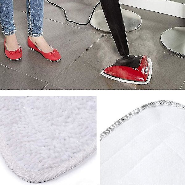Kompatible 6-pak mikrofiber dampmoppputer, erstatning for Vileda 100 -ES