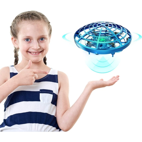Håndbetjent mini drone til børn - Bevægelsessensor UFO flyvende bold legetøj
