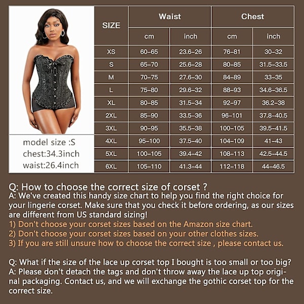 Szivyshi Dame Overbust Sweetheart Lace Up Plastic Bones Corset Bustier Top -ge White *S