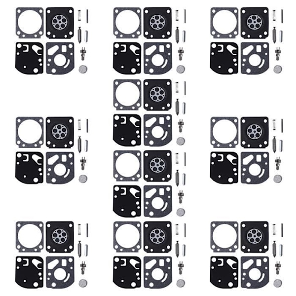Forgasser reparasjonssett passer RB-62 ekte Zama Echo GT2000 GT2400 SRM2100 SRM2400