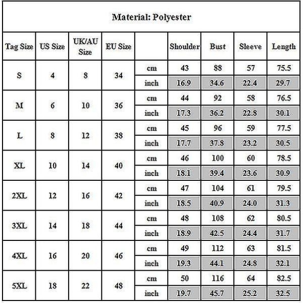 Naisten pitkähihainen V-kaula-aukkoinen villapaita tunikapusero casual topit Grey 5XL