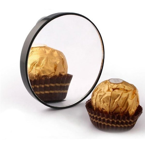 15x Forstørrelses Makeup Spejl Med Sugekopper Glas Spejl