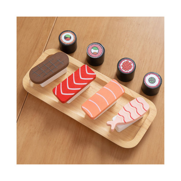 Japansk sushi-matlaging late som leketøy for barn