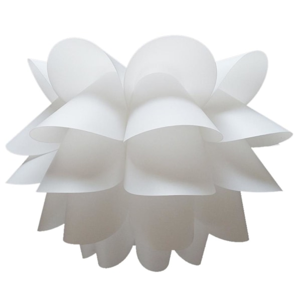 Naievear Diy 5-kerroksinen Lotus lampunvarjostin kattovalaisin riippuva kevyt cover kodin sisustus White Big