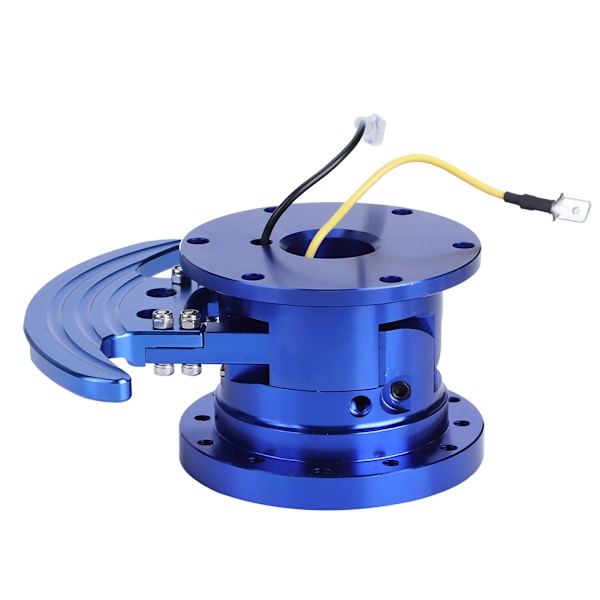 Tilt Flipped Racing Ratt Styringhjul Hurtigutløser Hub Kit Flyttbar AdapterBlå