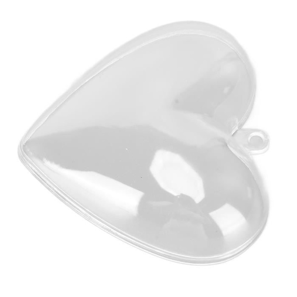 2023 (M) 02 015 Hjerteformet plastkule uknuselig hul ball