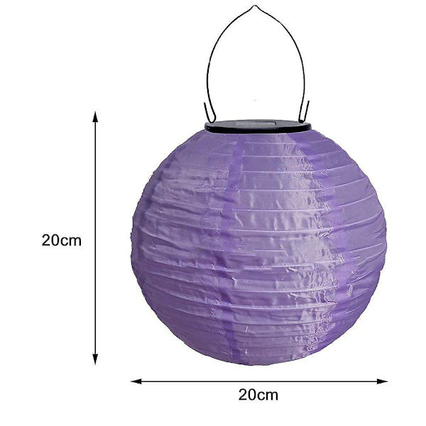 Solcellslyktor Utomhus Väderbeständiga Hängande IP55 Vattentäta Utomhus LED-Lyktor Hängande Lyktor Partybelysning (4-pack)