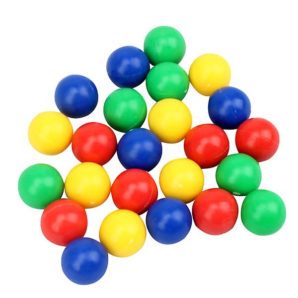 Hungry Replacement Beads Creative Foreldre-barn skrivebordsleker Interaktivt morsomt brettspill Spilleleker for flere spillere Marbles For Kids (24/pakning) Colorful 24pcs
