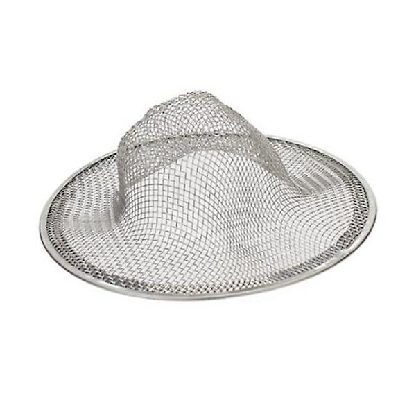 Mesh Design 1,1 Tommer Sink Mesh Si Strainer Stop til Køkken og Badeværelse silver