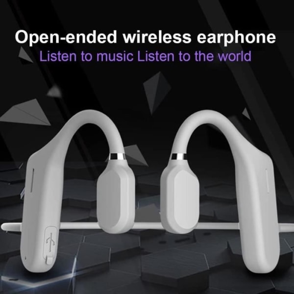 Bone Drivers-øretelefoner Trådløse øretelefoner Sportsheadset Duet As3 Bluetooth Conduction-øretelefoner Dual Listen[N976]