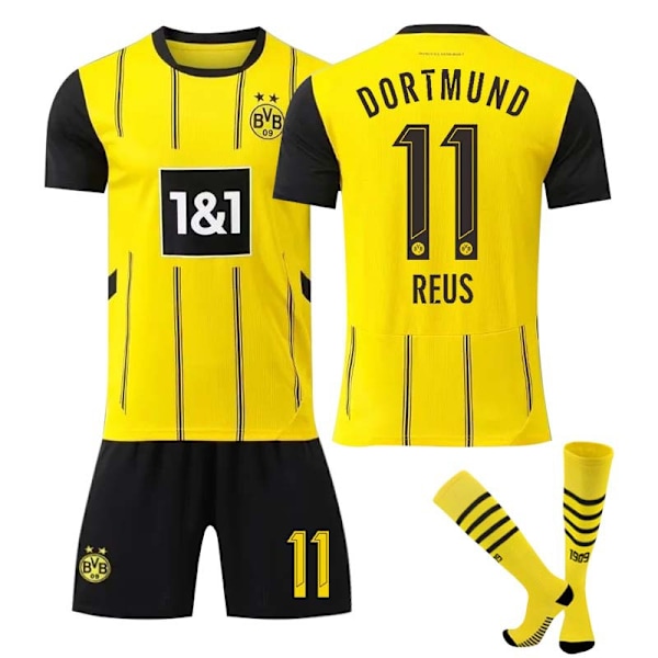 2425 Dortmund koti jalkapalloasu setti paita sukat 20(110-120cm)