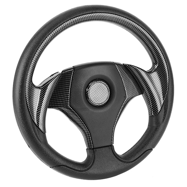 320mm/12,5in Bilsterratt 6 Bultar Hål Universal Bil Modifierad TillbehörKolfiber Stil