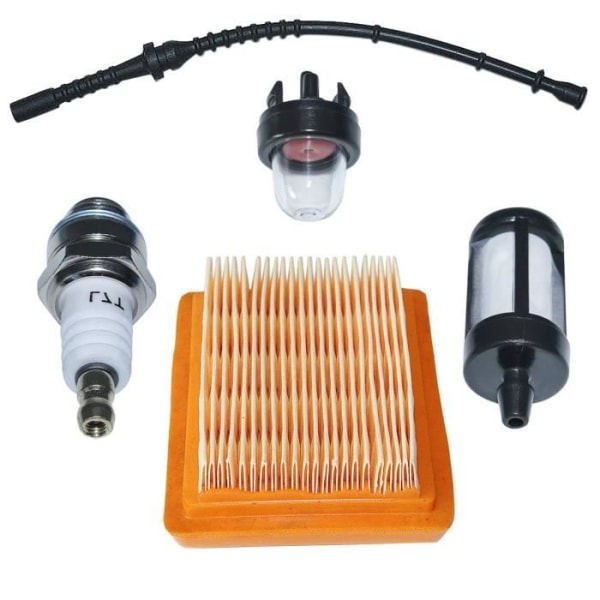 Luftfilter, brændstoffilter, slange og primerpære kompatibel med Stihl FS120 FS200 FS250 FS300 FS450