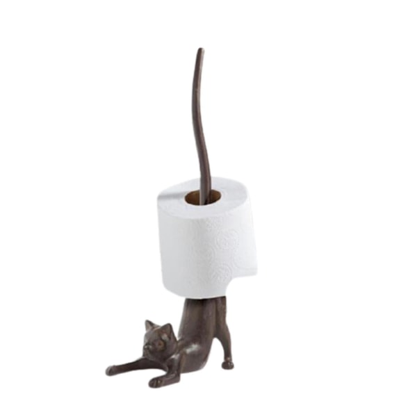 Kjøkkenrullholder Ingen boredyr Form Stående Papirrullholder Dekorative Dyr Kjøkken -ES Cat
