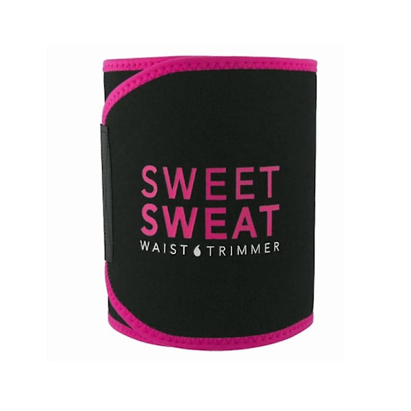 Mænds og kvinders mavebælte Sweet Sweat Shapewear Korset Justerbart Bælte Tættsiddende red S