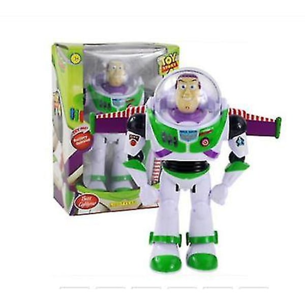 28cm 2 Styles Toy Story 4 Buzz Lightyear Talking Pvc Action Fig