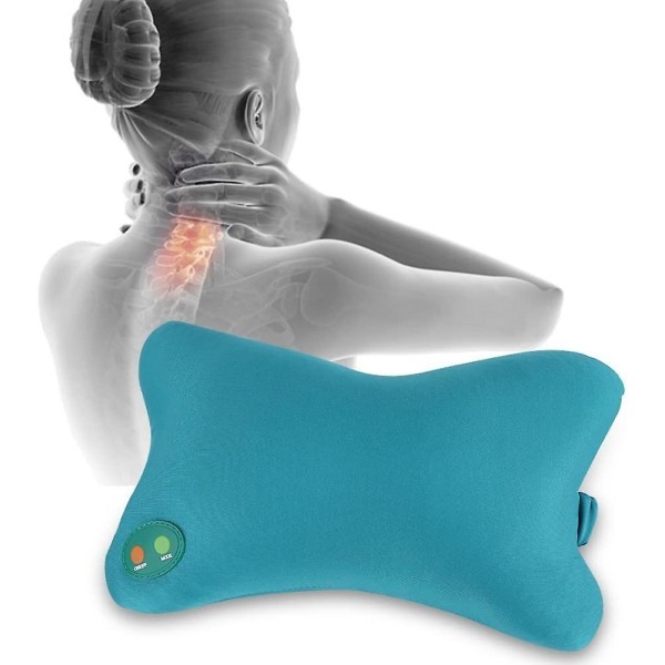 Massasjepute, myk elektrisk nakkeeltende massasjestimulatorpute for lindring av ryggsmerter