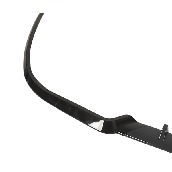 3PCS Front Bumper Splitter Tough Delicate Corners Bumper Lip Spoiler Universal for A3 A4 A6 Glossy Black