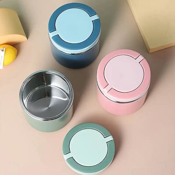 Isolert matboks i rustfritt stål Bento-boks Termisk matbeholder Frokost