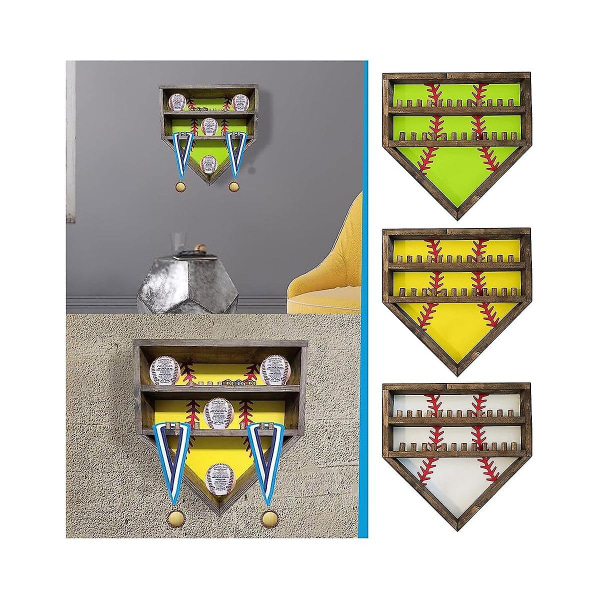 Baseboll Displayfodral Basebollhållare För Bollar Display Basebollar Väggdisplaylåda Antifade Uv Pro