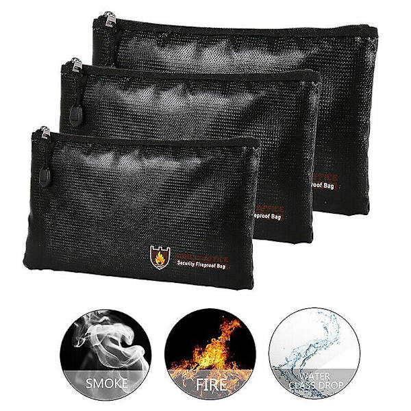 Brandsäker Dokumentväska Sparbössa Brandsäker Brandsäker Vattentät 27 * 17 Cm -HG 34CM*25CM