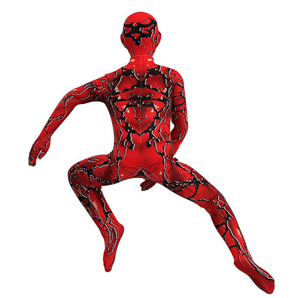 4-9 vuotiaat lapset pojat tytöt venom cosplay juhlapuvut haalari leikkipuku asut set Halloween joululahjat 5-6 Years