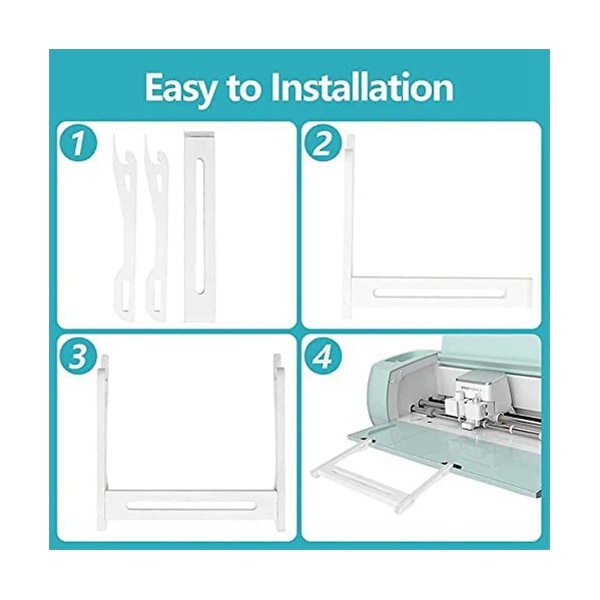 Förlängningsbricka för Cricut Explore Air/2/3, skärmatta förlängare hållare stödverktyg för Cricut Maker A