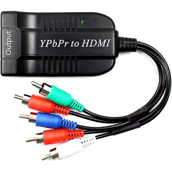 Ypbpr til hdmi-konverteringsadapter, komponent til hdmi, 5rca Rgb Ypbpr til hdmi Conve00