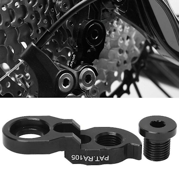 Risk Cykel Bakväxelhängare Förlängning Cykelram Svanskrok Förlängare För 34t-52t Black