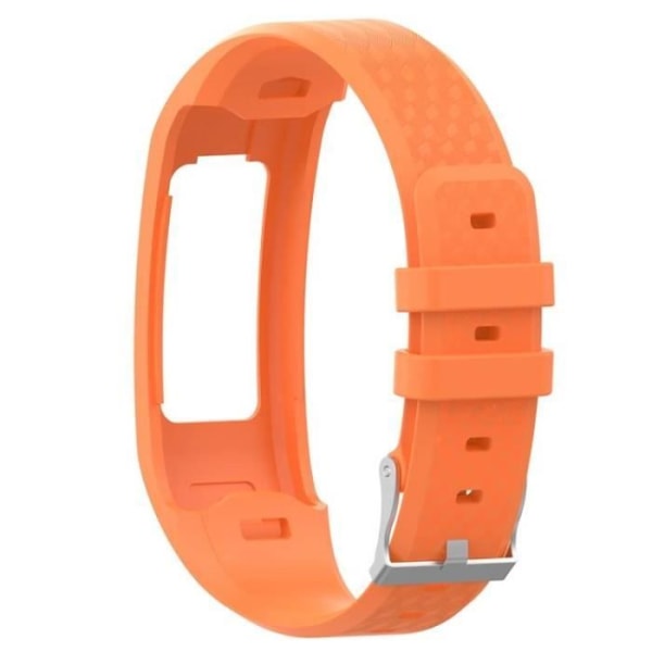 Oransje erstatnings silikon håndleddsstropp for Garmin VivoFit 2/1 Fitness Activity Tracker-S