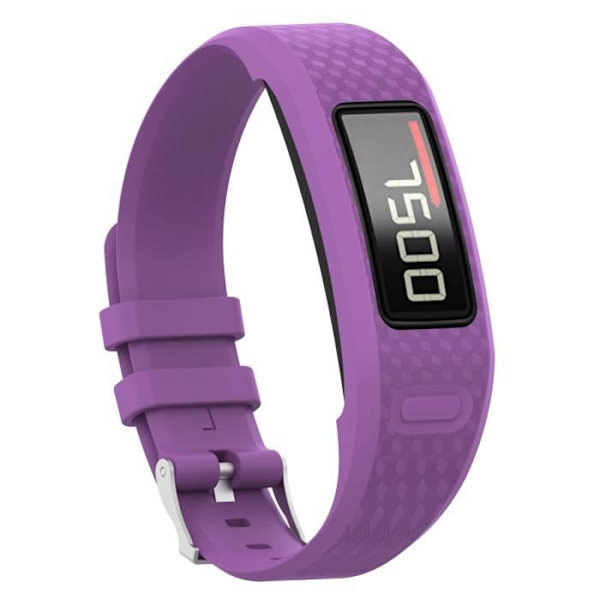 Lilla erstatnings silikon håndleddsstropp for Garmin VivoFit 2/1 Fitness Activity Tracker-L