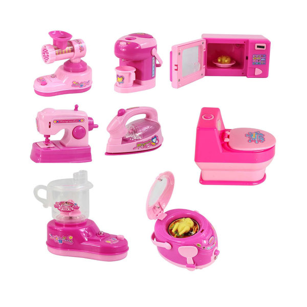 Miniature Light-Up legetøjssæt til husholdningsapparater