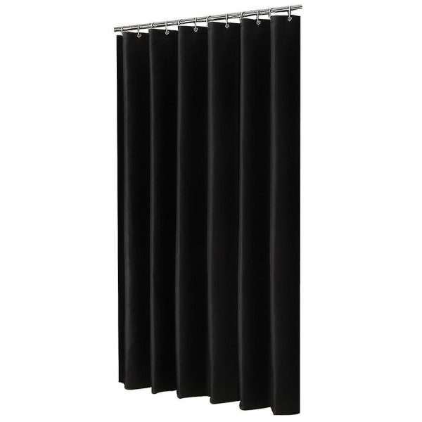 Vanntett dusjforheng Baderom Dusjforheng -ES Black 180x200cm