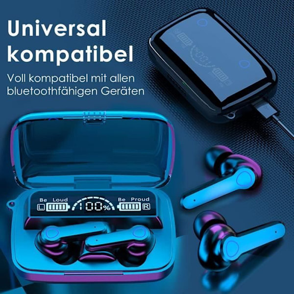 BLUETOOTH-HÖRSELSKYDD TWS Bluetooth-hörlurar Kompatibla med Huawei P50 P30 P20 P10 Lite Pro Trådlösa In-Ear-hörlurar