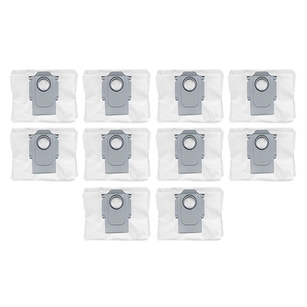 10 stk. støvsugerposer for Roborock Q7 MAX+ / T8 / G10S / G10S PRO/ Q5+ / S7 MaxV Ultra / T8Plus / S8 /S8 + / S8 Pro / G20