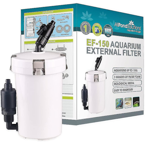 Akvarium Eksternt Filter, 400 Liter/time -hg