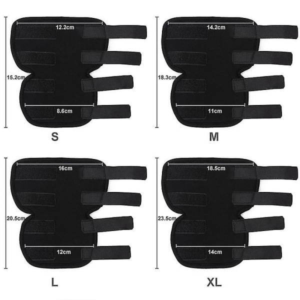 2 Paria Koiran Etujalkojen Rannetuki, Jalkatuki Polvisuojus Ranteen Tuki Voitelu Tuki Kyynärpääsuoja Kääri L